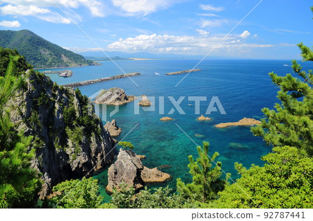 浦富海岸：網代展望台的絕景/日本百景等[鳥取縣石見町] 92787441