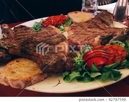 big T-bone steak 92787590