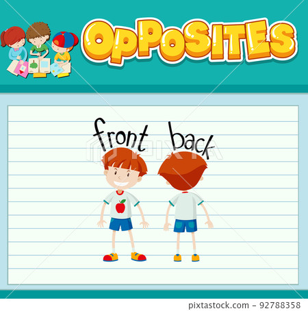 Opposite words with pictures for kids 92788358