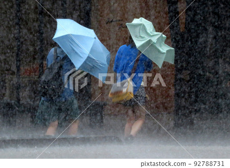 thunderstorm, gust of wind thunderstorm, gust of wind 92788731