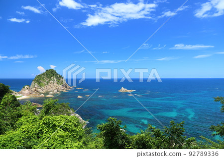 Uradome Coast: Superb view from Shirohara Observatory / 100 Views of Japan [Iwami Town, Tottori Prefecture] 92789336