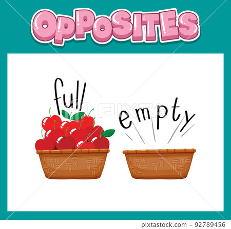 Opposite English words for kids Opposite English words for kids 92789456