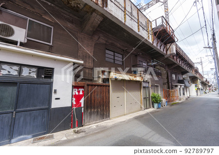 JR阪和線地下通道 昭和40年代懷舊街景 JR阪和線地下通道 昭和40年代懷舊街景 92789797