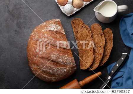 Homemade bread 92790837