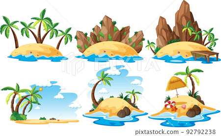 A Set of Paradise Island A Set of Paradise Island 92792238
