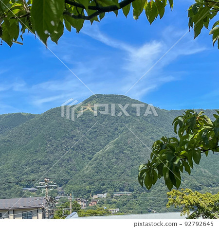 Daimonji seen from Hakone Gora Park 92792645