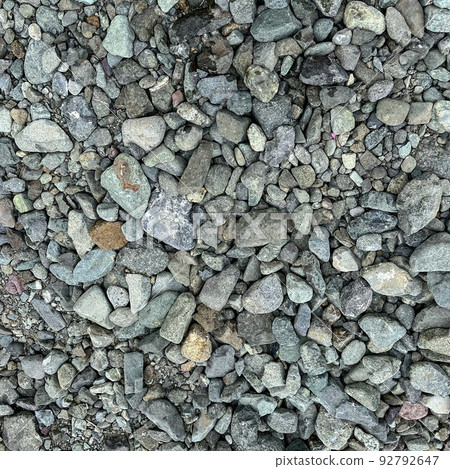 Gravel on the river 92792647