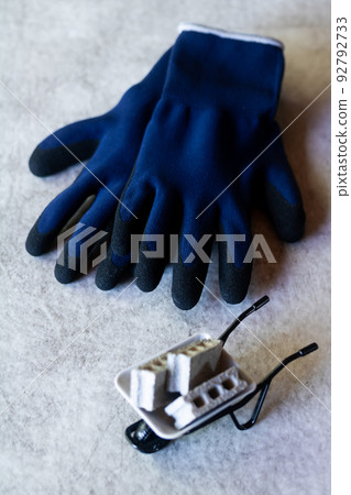 Work Gloves/Rubberized Grips 92792733