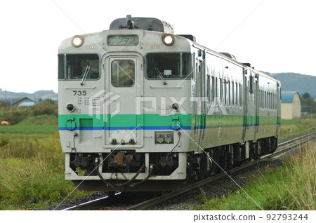 石北本線相愛 - Rubeshibe JR Hokkaido Kiha 40-735 + Kiha 40-708（旭川） 92793244