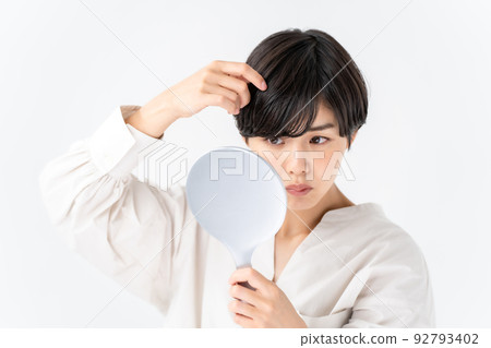 女頭髮 女頭髮 92793402