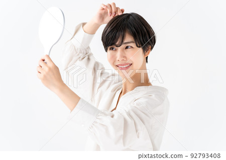 女頭髮 92793408