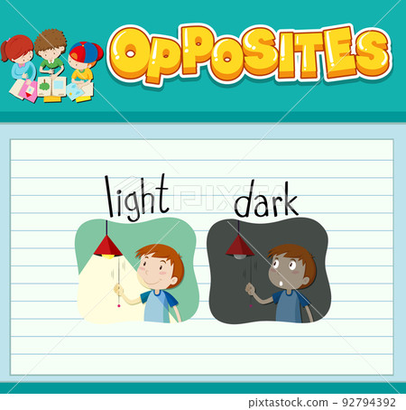 Opposite words with pictures for kids 92794392