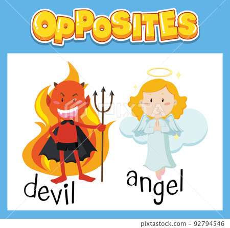Opposite English words for kids Opposite English words for kids 92794546