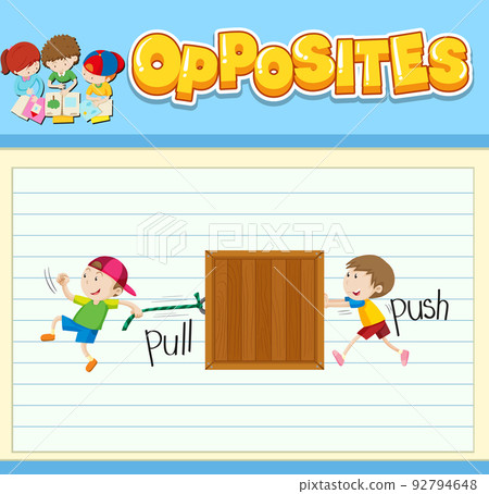 Opposite words with pictures for kids 92794648