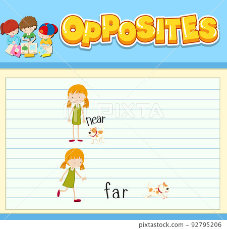 Opposite words with pictures for kids 92795206