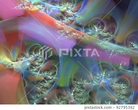 Imaginatory fractal abstract background Image Imaginatory fractal abstract background Image 92795382