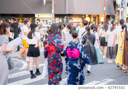 Kawagoe Hyakumando Summer Festival Yukata 92795581