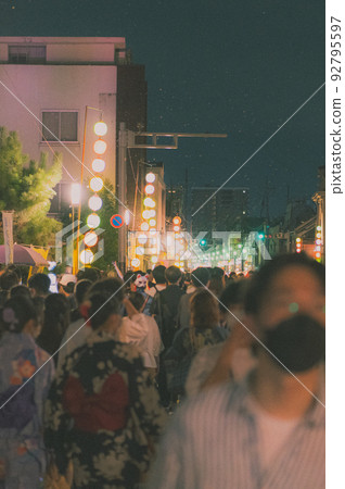 Kawagoe Hyakumando Summer Festival Crowded Festival 92795597