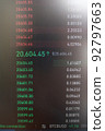 Economic information, analysis of investment data Graph 92797663