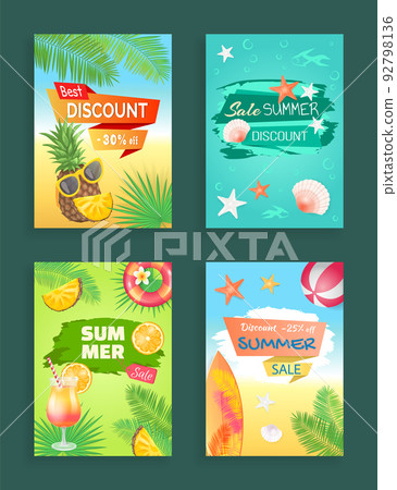 Best Discount Summer Sale Vector Illustration Best Discount Summer Sale Vector Illustration 92798136