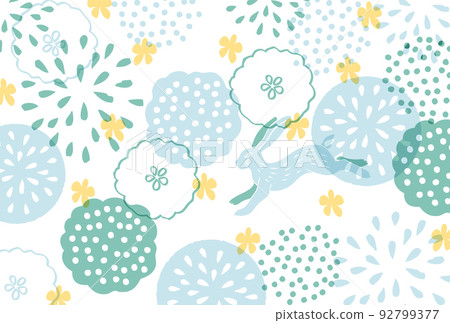 Scandinavian New Year's card template (2023, Year of the Rabbit, Norito and no year) Scandinavian New Year's card template (2023, Year of the Rabbit, Norito and no year) 92799377