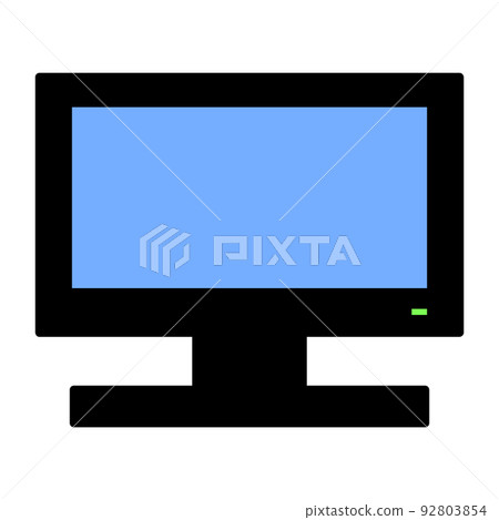 monitor illustration 92803854