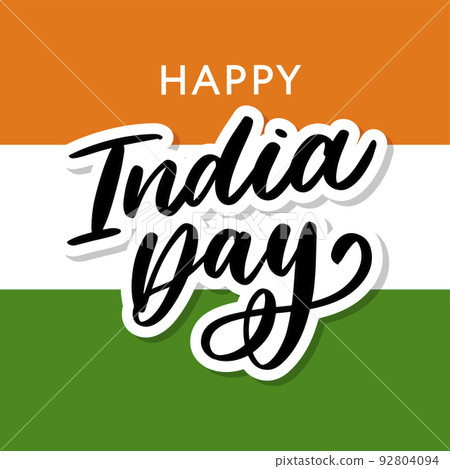 Creative Indian National Flag colour background with Ashoka Wheel, Elegant Poster, Banner or Flyer design for 15th August, Happy Independence Day celebration. Creative Indian National Flag colour background with Ashoka Wheel, Elegant Poster, Banner or Flyer design for 15th August, Happy Independence Day celebration. 92804094