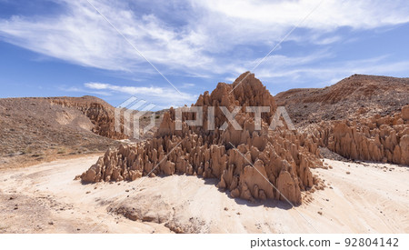 Rock Formation in the desert of American Nature Landscape. Rock Formation in the desert of American Nature Landscape. 92804142