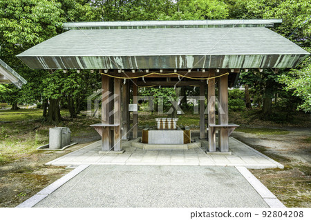 Ishikawa Gokoku Shrine Temizuya Kanazawa City, Ishikawa Prefecture Ishikawa Gokoku Shrine Temizuya Kanazawa City, Ishikawa Prefecture 92804208