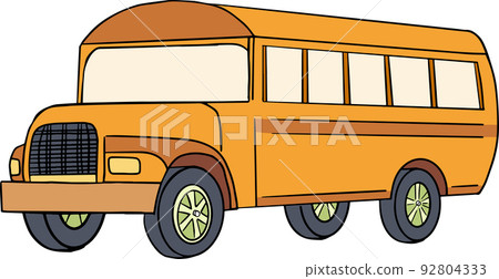 School bus. Vector illustration about back to school. 92804333