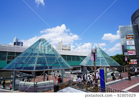 東京多摩市多摩中心站周邊風景 92805029