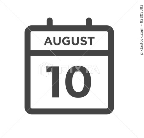 August 10 Calendar Day or Calender Date for Deadlines or Appointment August 10 Calendar Day or Calender Date for Deadlines or Appointment 92805392