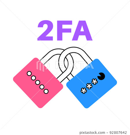 Two factor authentication 92807642