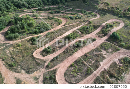 Offroad track for motocross Offroad track for motocross 92807960