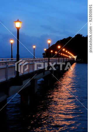 蒲郡竹島夜景 蒲郡竹島夜景 92808691
