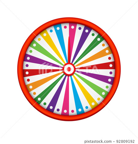Fortune Wheel isolated on white background Fortune Wheel isolated on white background 92809192