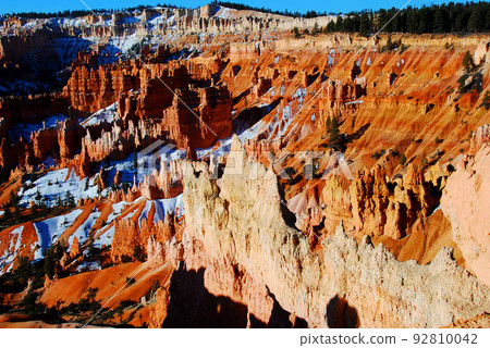 Early spring morning, Bryce Canyon National Park, Utah, USA 92810042