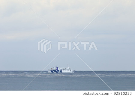 Heartland Ferry Karanse Okushiri 在北海道江差海岸航行 Heartland Ferry Karanse Okushiri 在北海道江差海岸航行 92810233