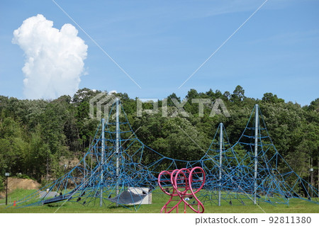 midsummer park scenery 92811380
