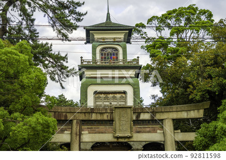 石川縣金澤市小山神社神門 92811598