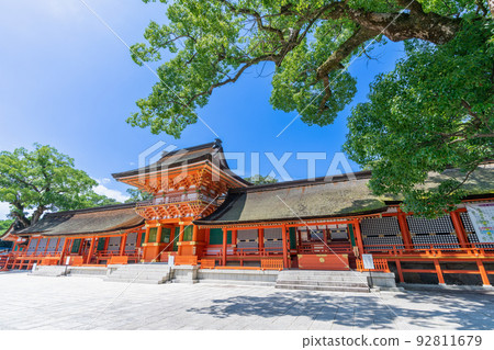 《Oita Prefecture》Hachiman main shrine Usa Shrine 92811679
