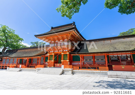 《Oita Prefecture》Hachiman main shrine Usa Shrine 《Oita Prefecture》Hachiman main shrine Usa Shrine 92811681