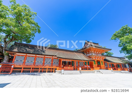 《Oita Prefecture》Hachiman main shrine Usa Shrine 《Oita Prefecture》Hachiman main shrine Usa Shrine 92811694