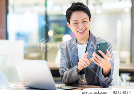 Engineer office casual business office photography cooperation: WEEK Shiba Daimon Sun Frontier Fudousan 92814984