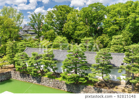 京都市中京區夏季二條城護城河 京都市中京區夏季二條城護城河 92815148