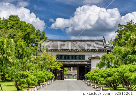 Nijo Castle in summer, Kita Otemon Gate, Nakagyo Ward, Kyoto City 92815261