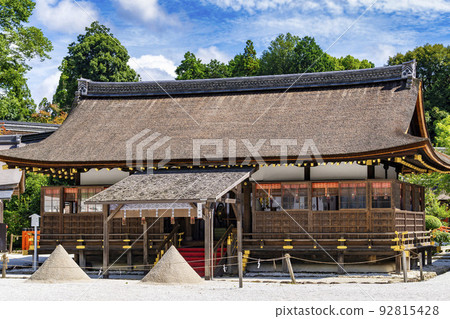 夏季京都 上賀茂神社 (Kamowakeikazuchi Shrine) 細堂野立綱 (Morisuna) 京都府京都市 夏季京都 上賀茂神社 (Kamowakeikazuchi Shrine) 細堂野立綱 (Morisuna) 京都府京都市 92815428