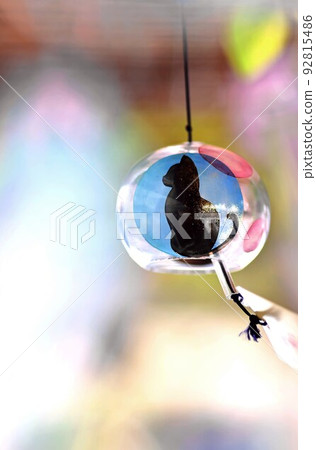 用貓紋風鈴感受夏日的涼爽 92815486