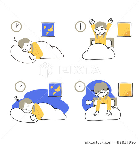 睡眠圖好睡眠失眠 92817980