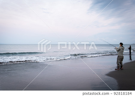 Surf fishing 92818184